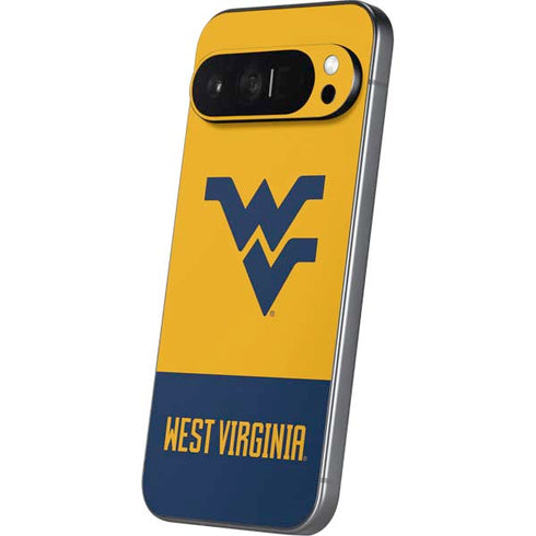 West Virginia University WV Yello split Pixel 9 Pro XL Skin